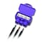 King King Innovation AlumiConn Aluminium Wire Aluminum to Copper Lug Purple 10 pk 95110 - alternate 3